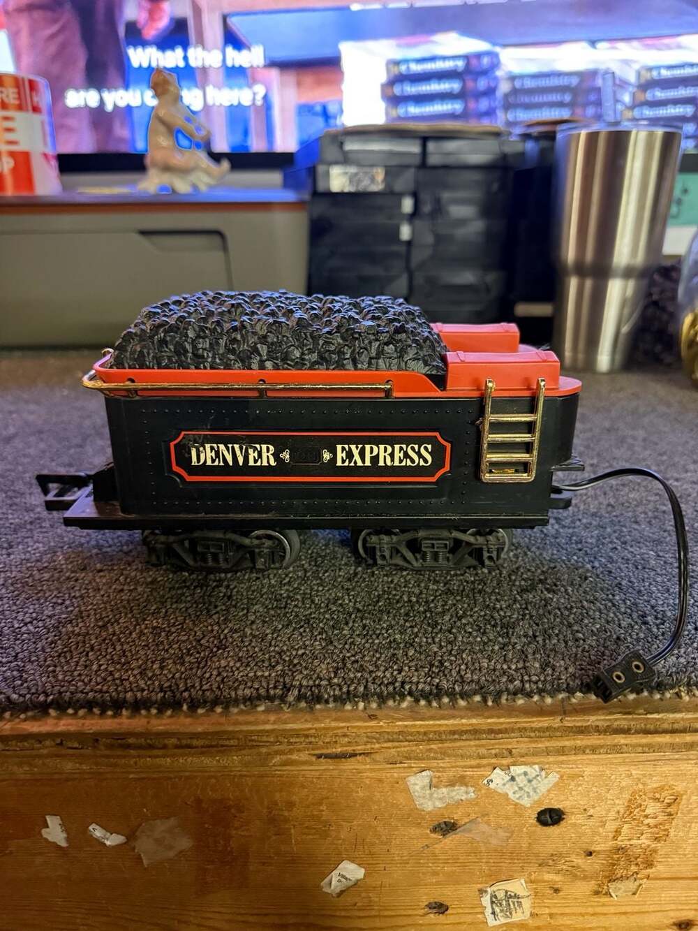New Bright Denver Express Toy Train Tender Car